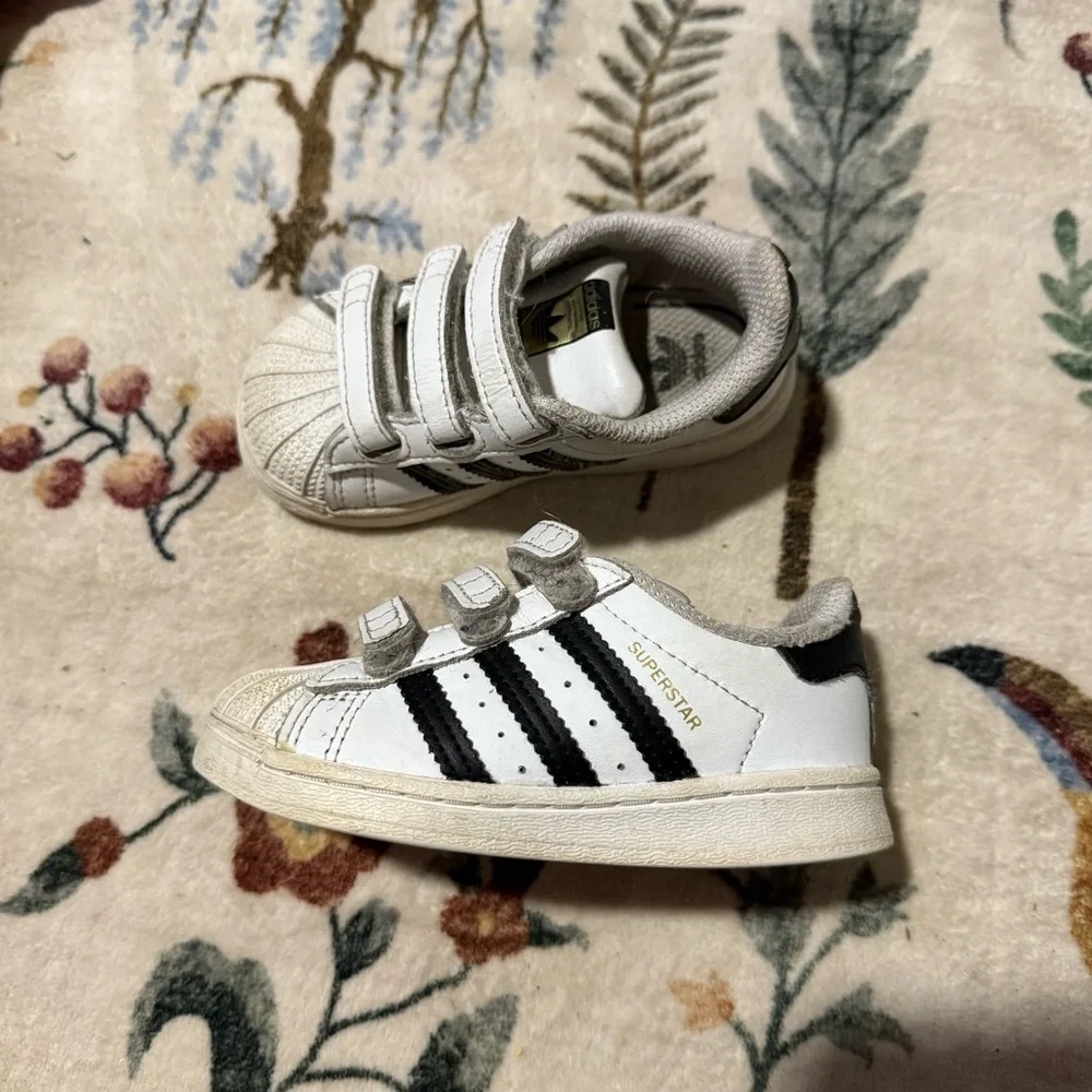Adidas SUPERSTAR II COMFORT CLOSURE SHOES KIDS size 6